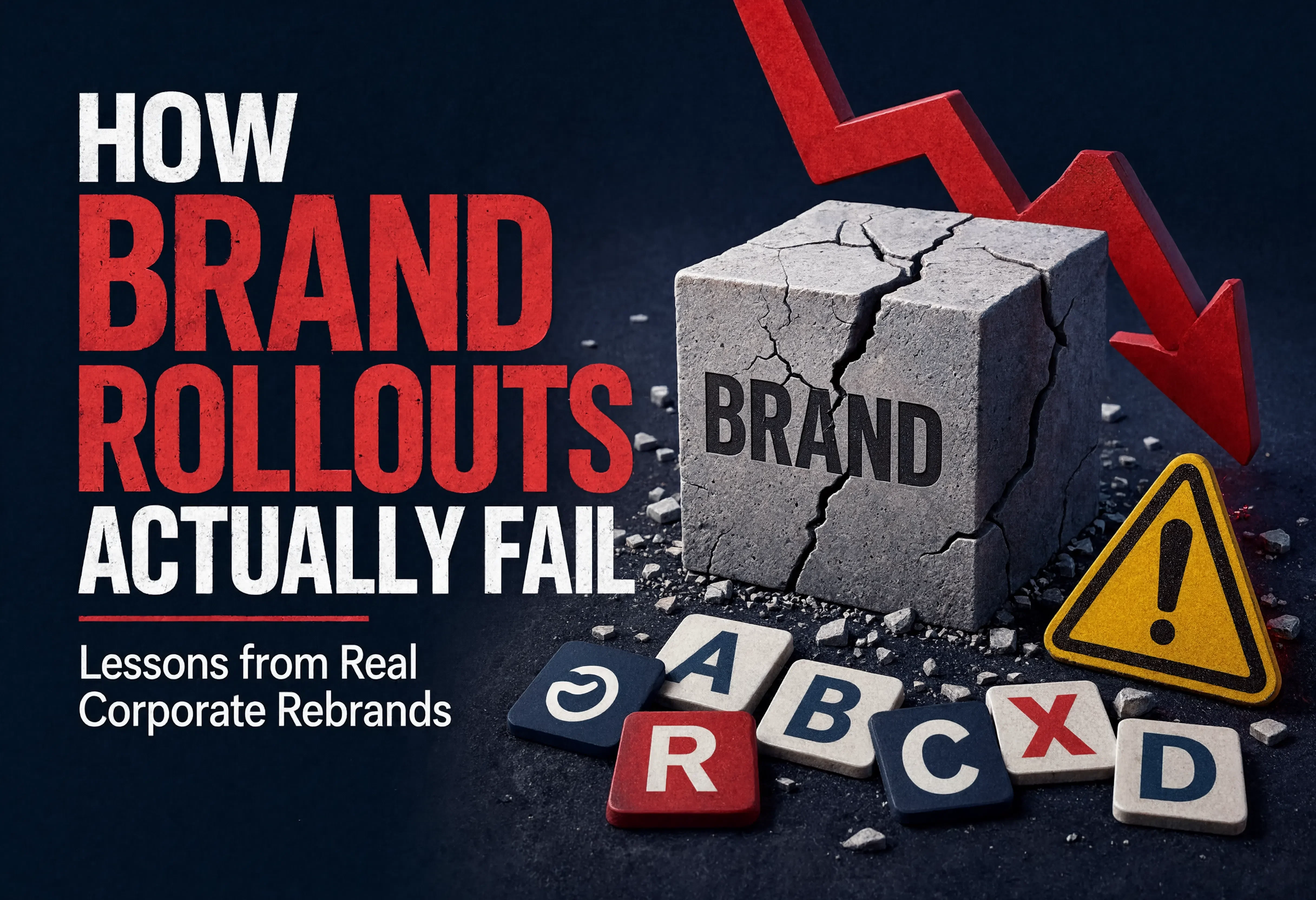 How Brand Rollouts Actually Fail: Lessons from Real Corporate Rebrands