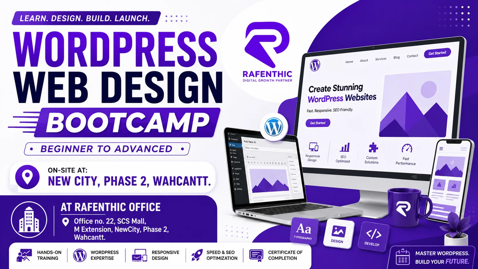 From Zero to Job-Ready: Inside Rafenthic Digital's 30-Day WordPress Bootcamp in Wah Cantt