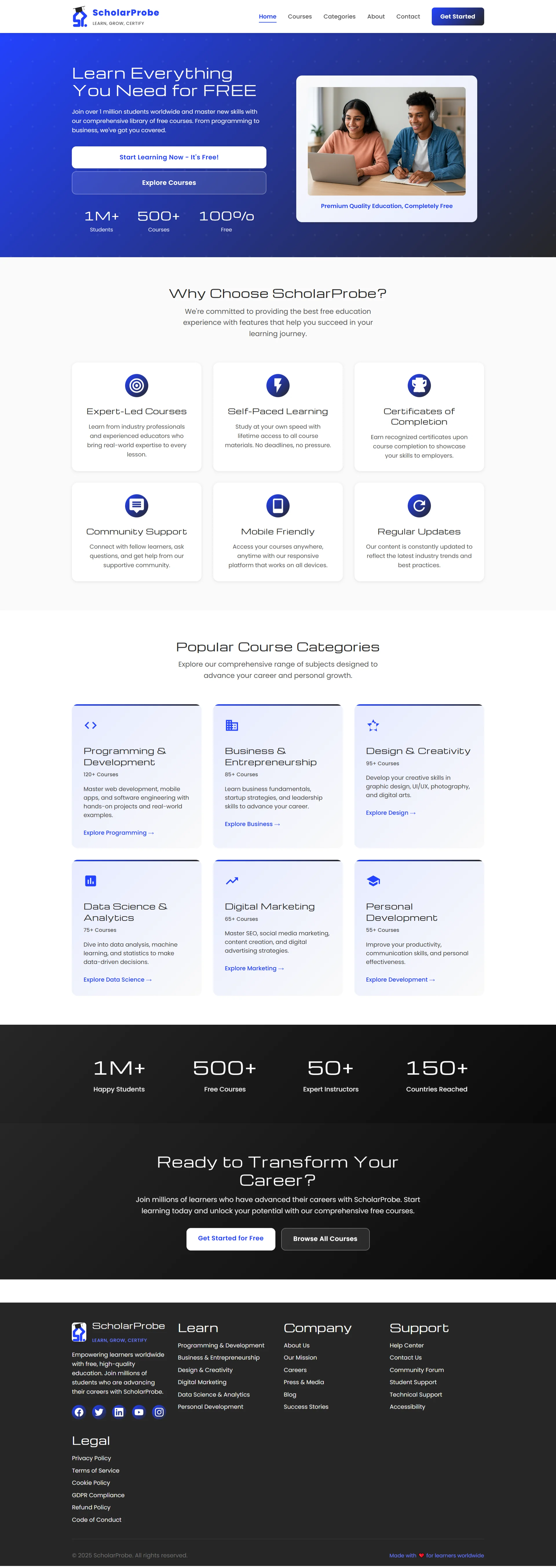 ScholarProbe Official Website